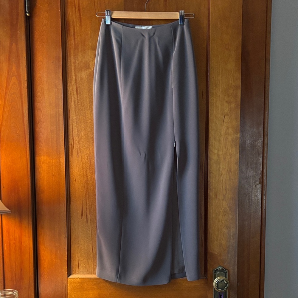 Cache Charcoal Pencil Skirt